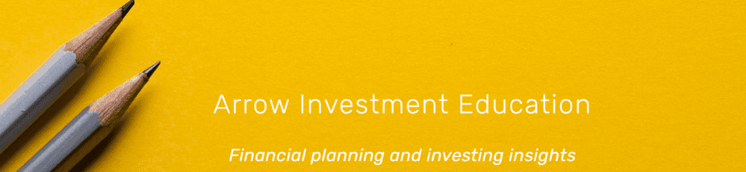 Two sharpened pencils on a yellow background next to the text 