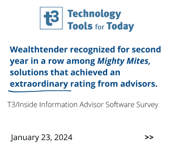 Recognized for excellence: t3 technology today celebrating a year of extraordinary achievements and solutions that received acclaims from industry advisors, according to the t3/inside information advisor software survey, january 2024.